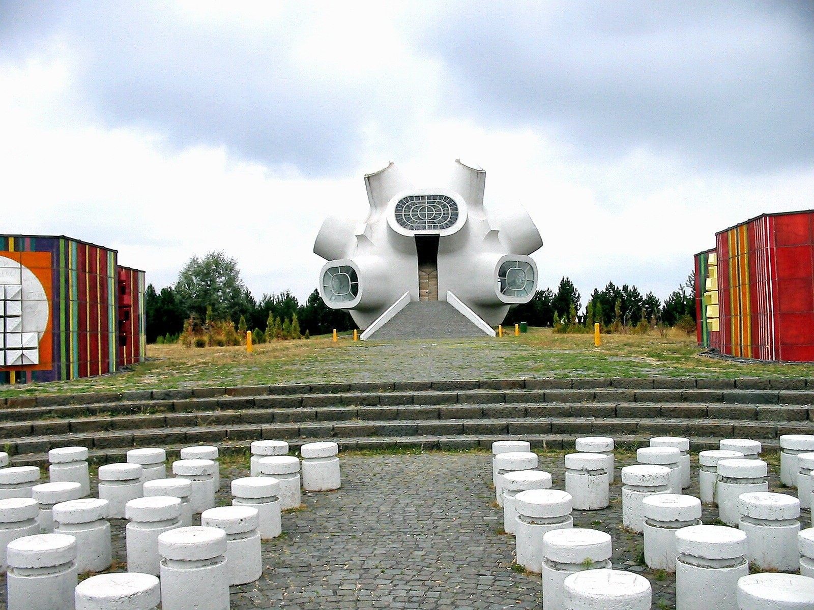 The Kruševo Makedonium monument to the Ilinden Uprising in Macedonia.