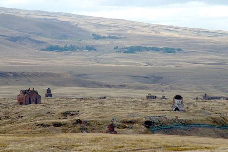 View of the ruins from Ani Overlook.
