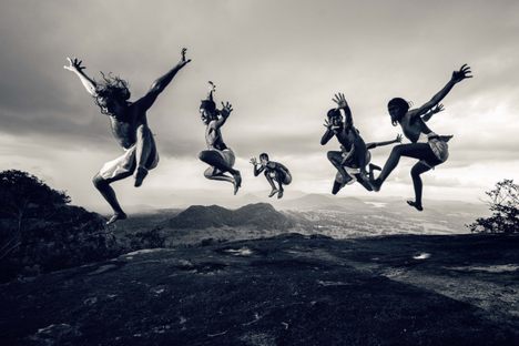 Angampora combat includes many jumping maneuvers. 
