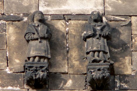Saints Justus and Pastor... or Castor and Pollux?