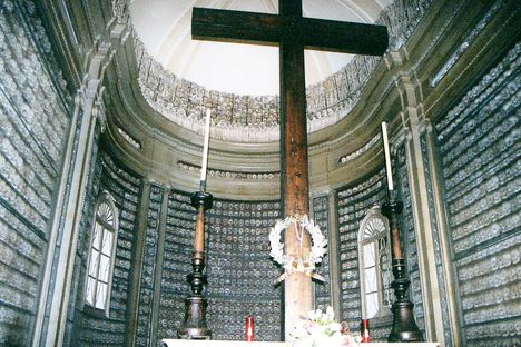The altar of the church