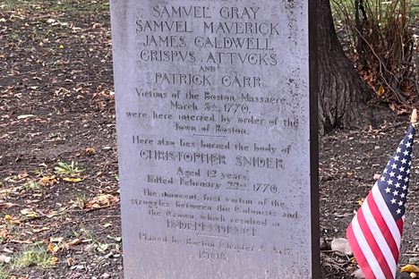 Grave of Christopher Seider