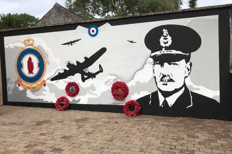 502nd (Ulster) Squadron Mural