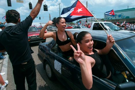 Travel to Miami, and you might hear people say "get down from the car" instead of "get out of the car."
