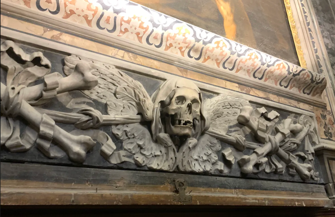 The Neapolitan Cult of the Dead still has adherents in this tiny church.  