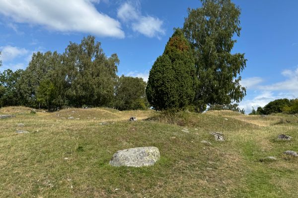 Burial mounds in Birka