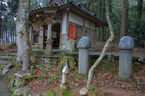 The stone phalluses were gifts from other temples and towns.