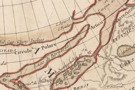 Cartographer Antonio Zatta included Lake de Fonte on this 1776 map. It never existed.
