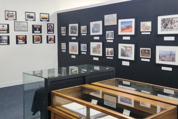 Explore the wide collection of moving military photographs printed in The Stars and Stripes.