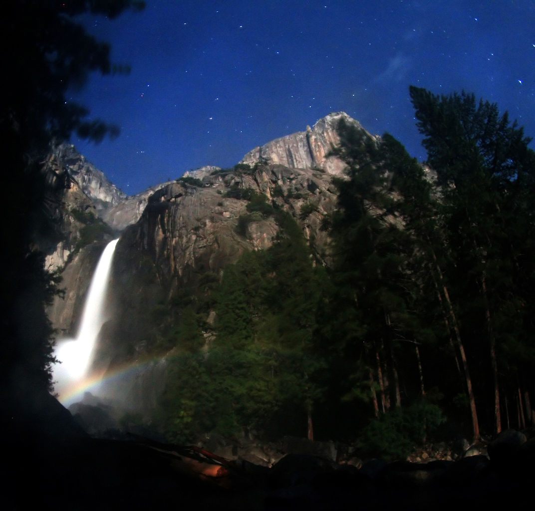 Moonbow at Yosemite Falls