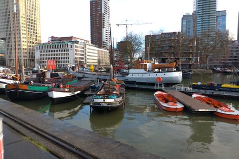 Rotterdam Historic Harbor.