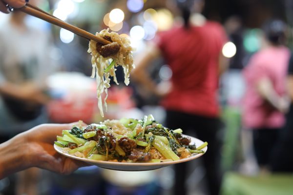Hanoi's street food is phenomenal from early morning to late at night. 