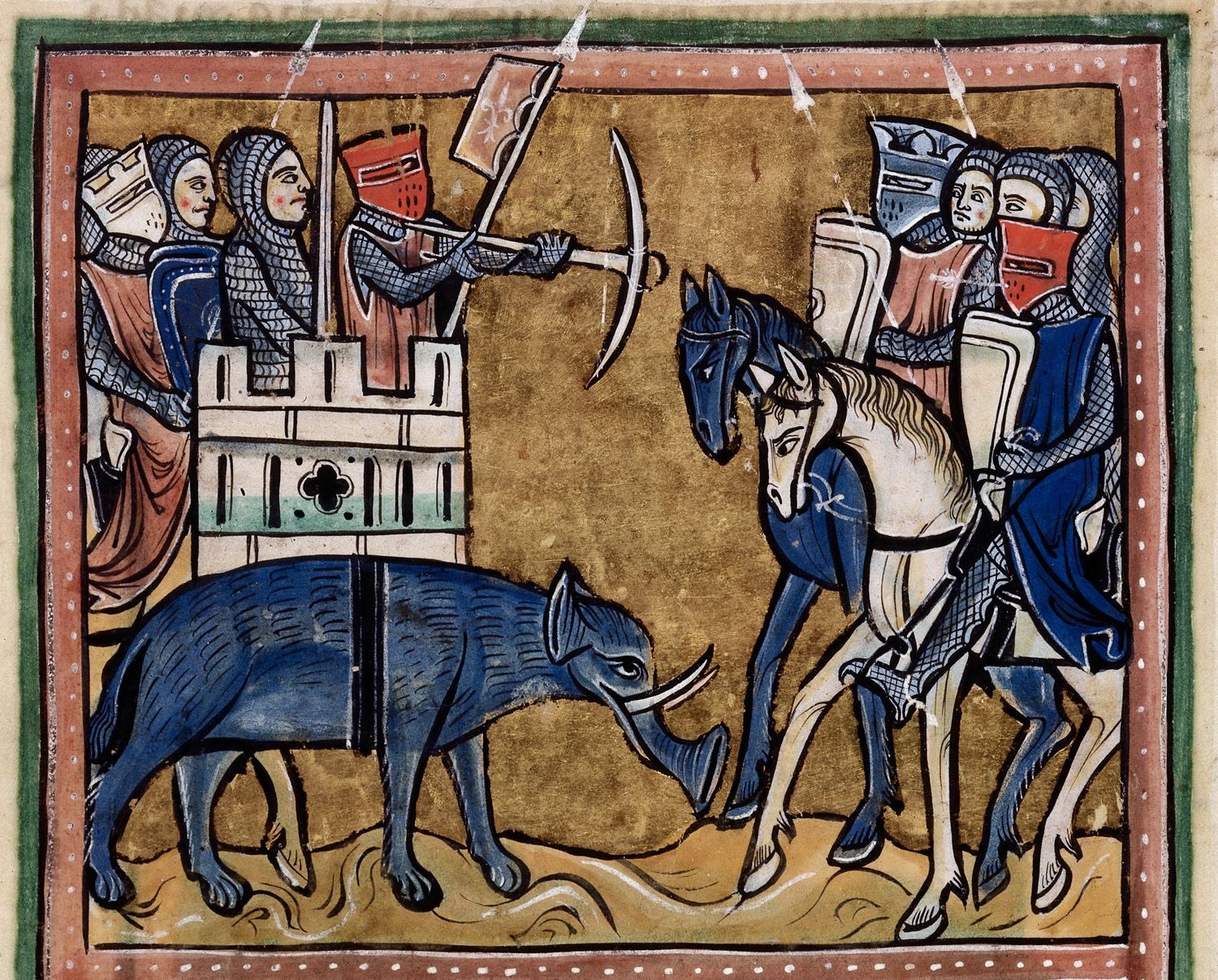 Elephant at war.