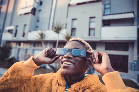 When planning for the total solar eclipse, look for safety lenses that meet an international safety standard known as ISO 12312-2.