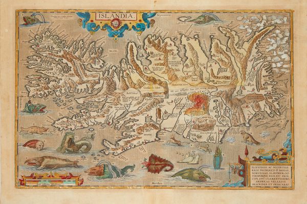 Can You Spot all the Sea Monsters in this 16th-Century Map