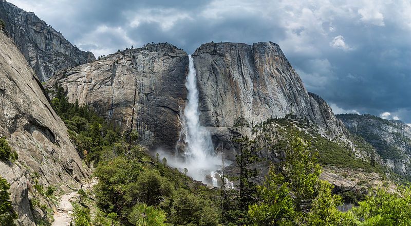 Yosemite Falls in all its glory.