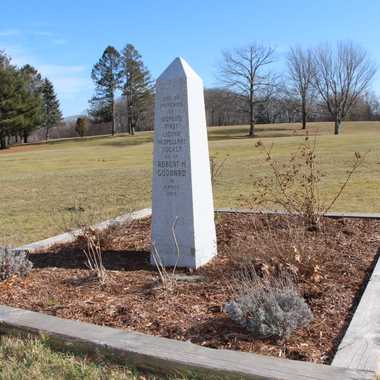 A modest obelisk commemorates Goddard's launch.