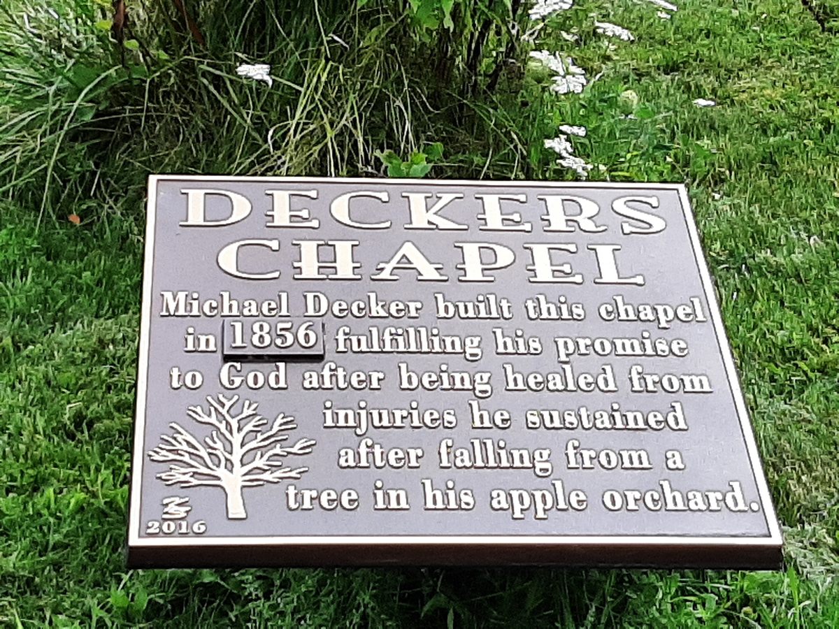 Decker's Chapel St Marys, Pennsylvania Atlas Obscura