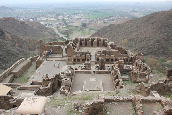 A view of the site. 