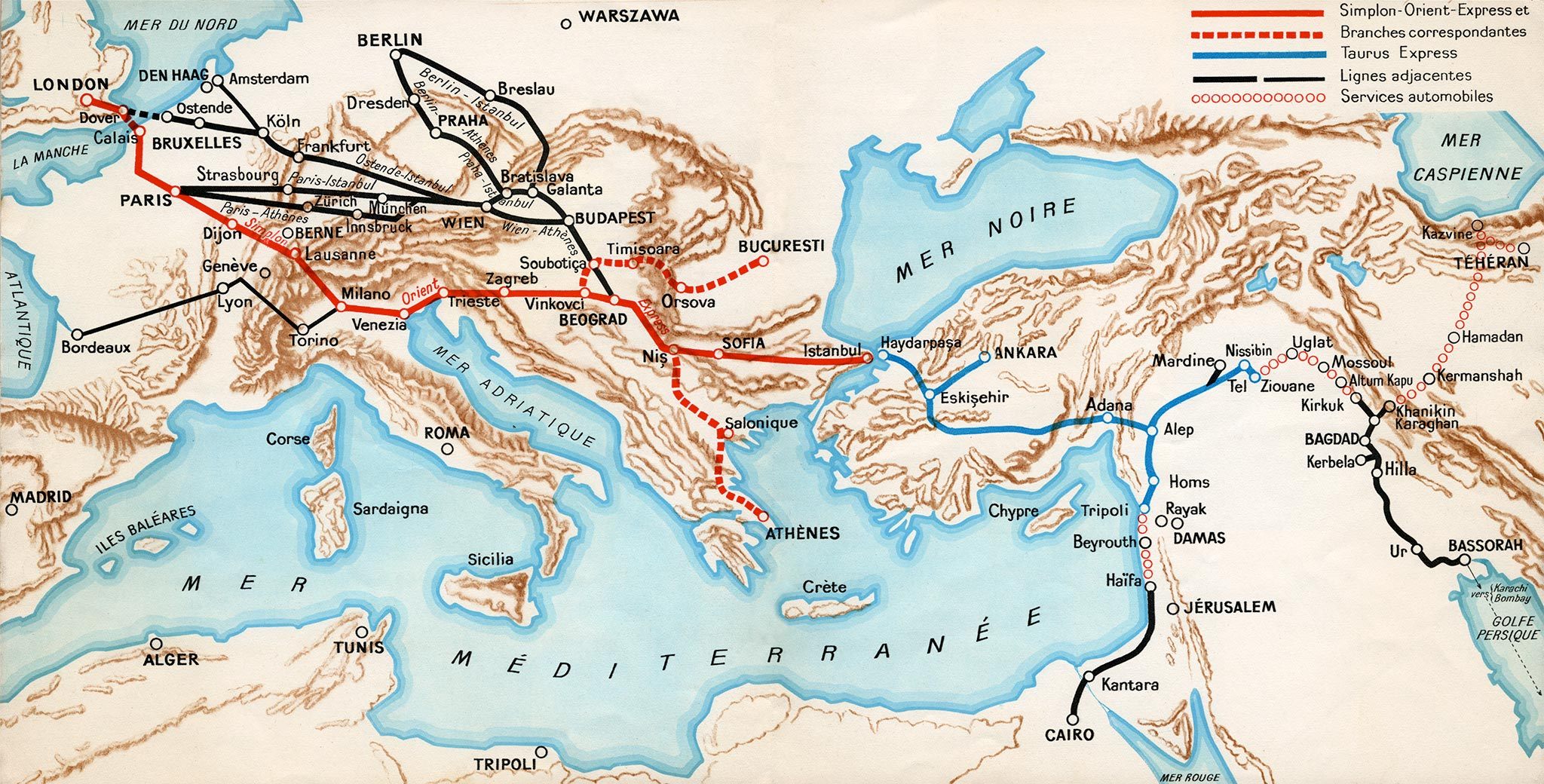 An Illustrated History of the Orient Express - Atlas Obscura