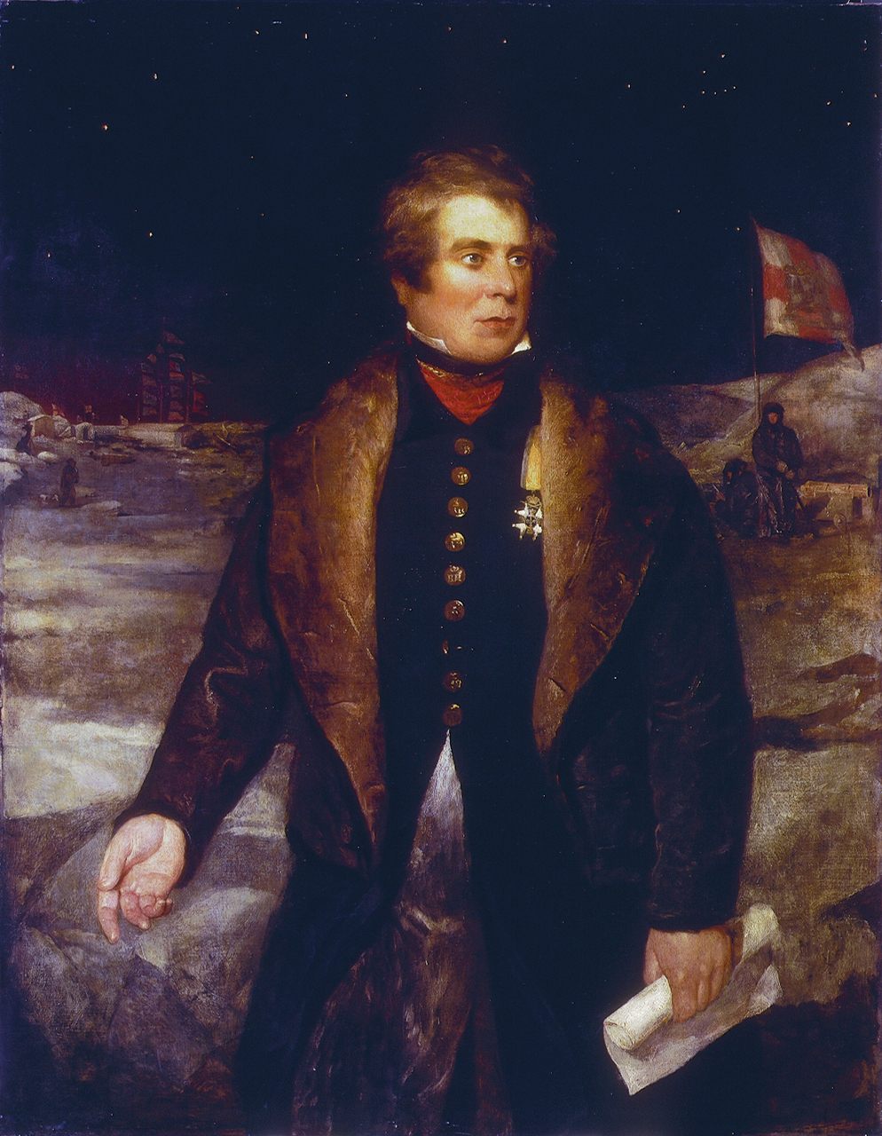 An 1833 portrait of John Ross.
