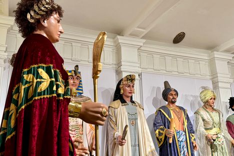 Some of the museum's giants.