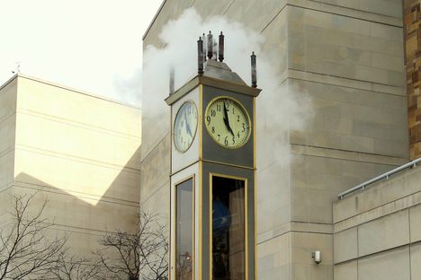 Indiana Steam Clock