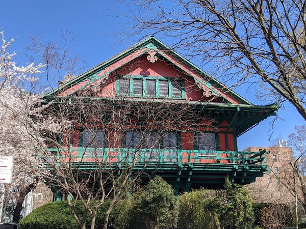 プロスペクトパークサウスにある日本家屋-ニューヨーク州ブルックリン