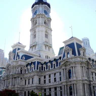 A view of City Hall from below. (Photo: 