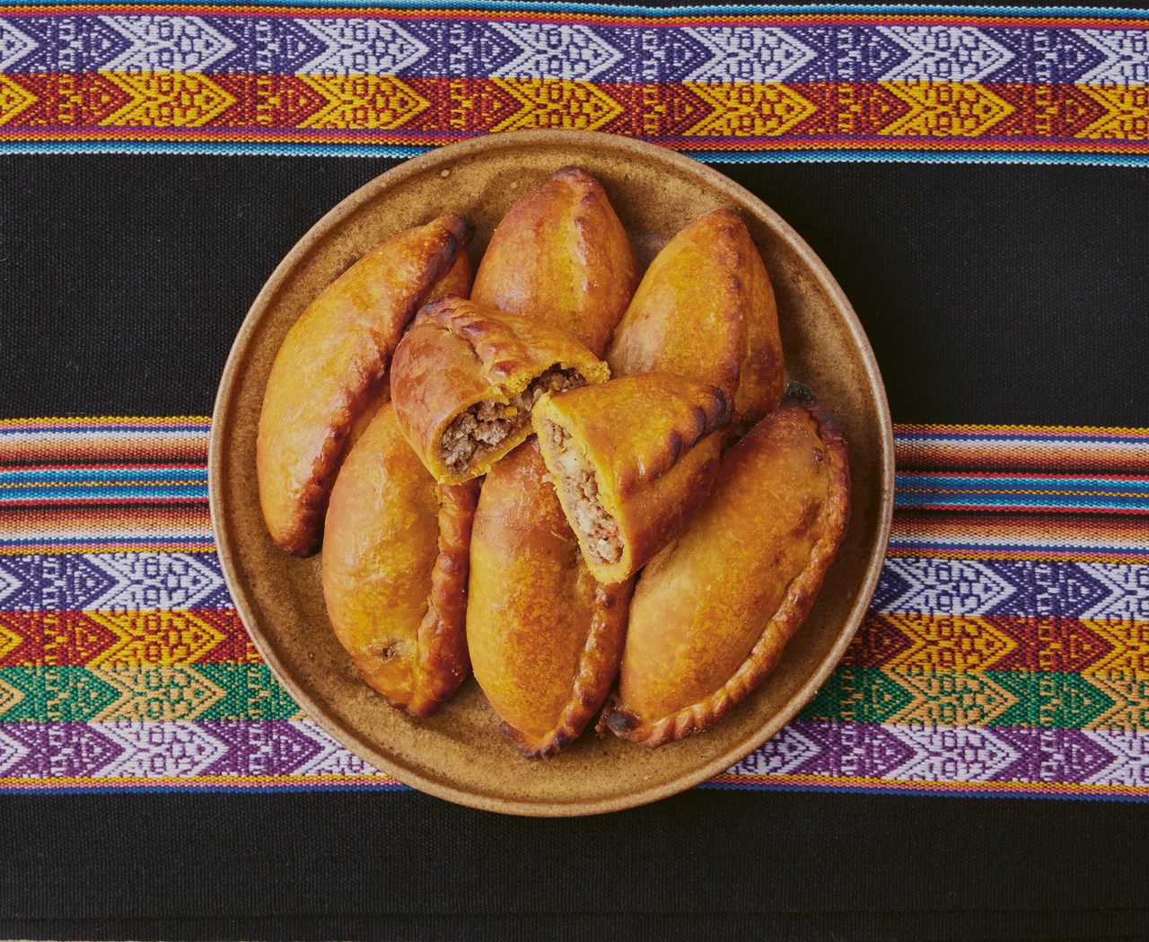 Empanadas are traditional across Latin America.