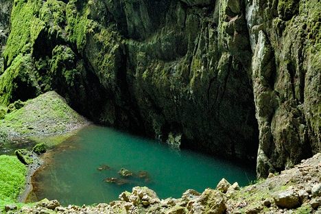 Walls of the gorge