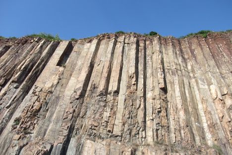High Island Hexagonal Rock Columns