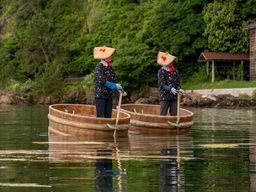 Japan - Sado Island Tub Boats