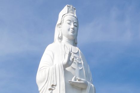 Lady Buddha.