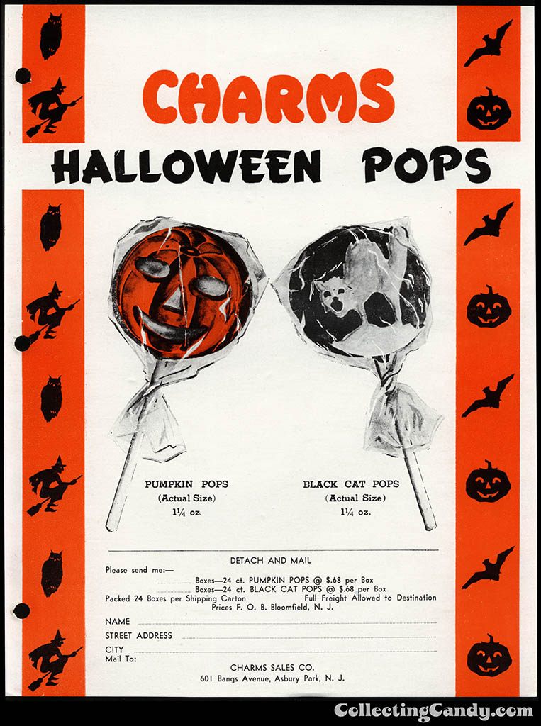 Brach's 1971 Halloween Candy Salesman Catalog and Promotional Materials!!