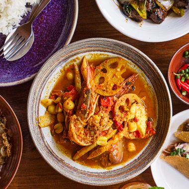 At Charmgang, the house-made curry pastes add remarkable depth and complexity to the dishes.