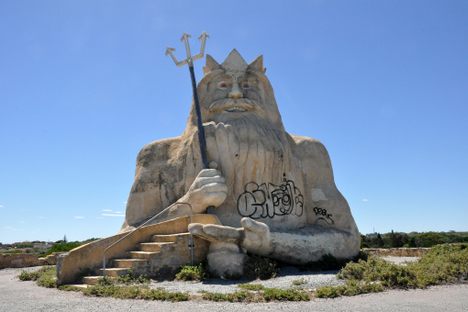 The mighty King Neptune, prior to his makeover in 2015