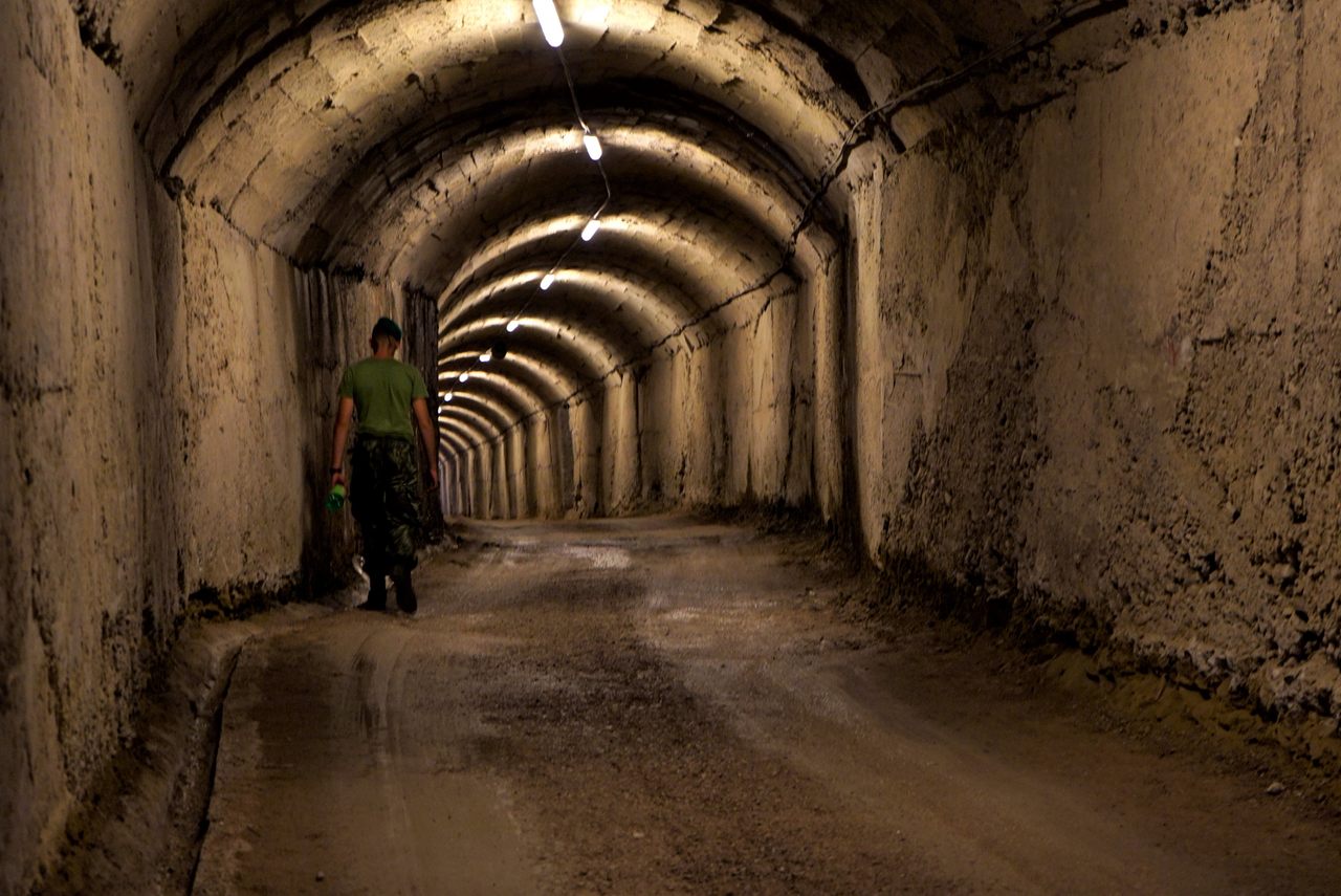 A 656-foot tunnel through Mount Dajti connects Tirana with the bunker entrance.