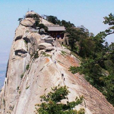The Huashan temple.