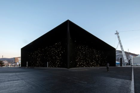 The pavilion.