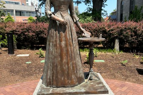 Statue outside of the church