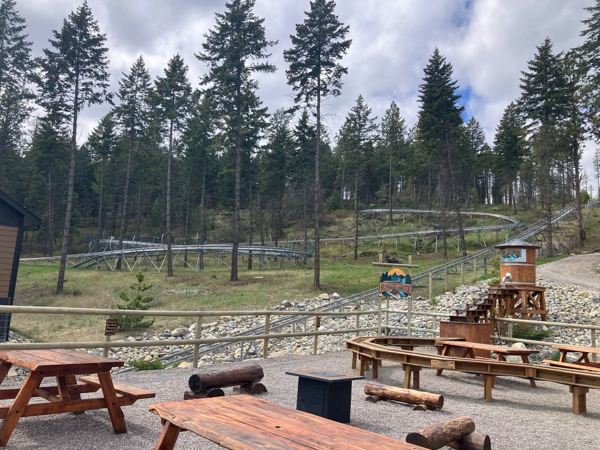 Flathead Lake Alpine Coaster in Lakeside