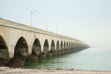 Arches of the pier.