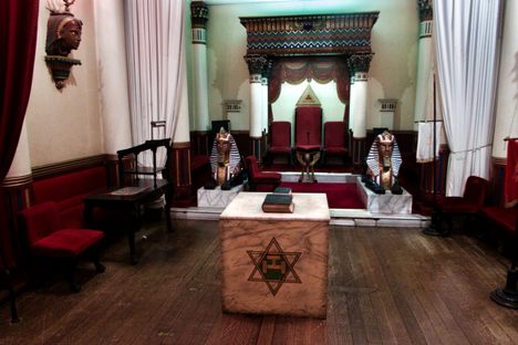 The Grand Royal Arch Room.