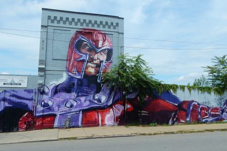 Magneto Mural.