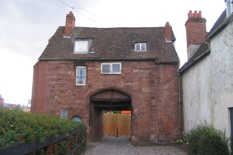 The gatehouse.