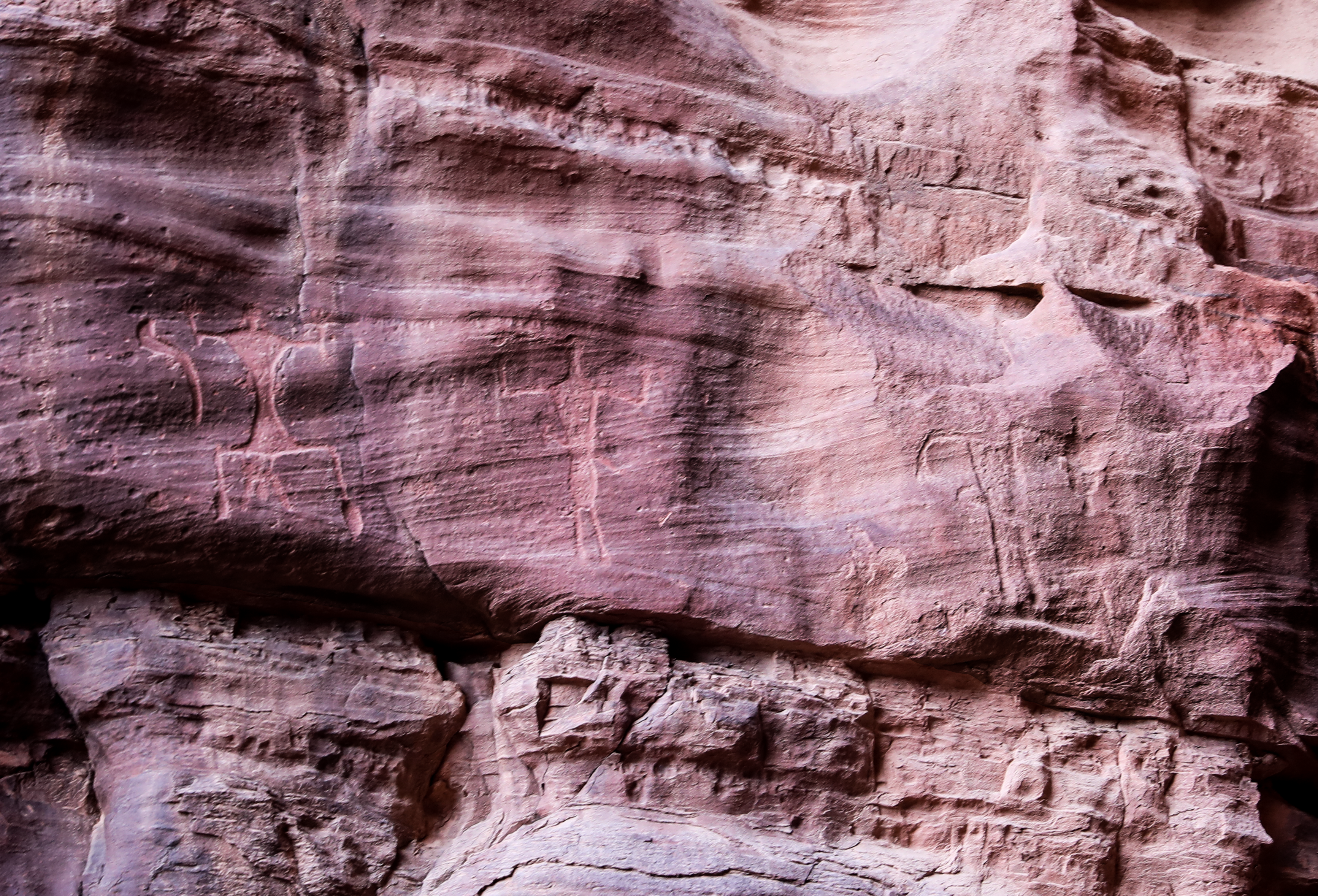 Some of the rock art in Wadi Rum is up to 5,000 years old.