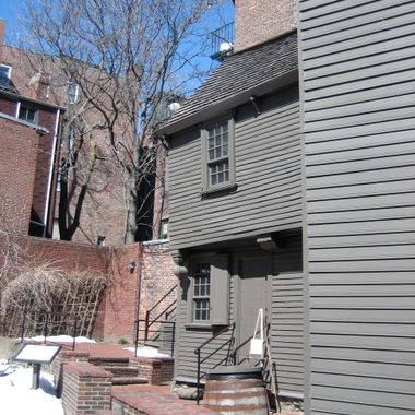 Paul Revere House from the street