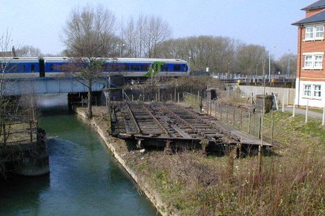 The bridge has been in the open position for decades.