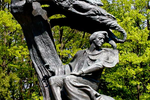 Chopin monument.